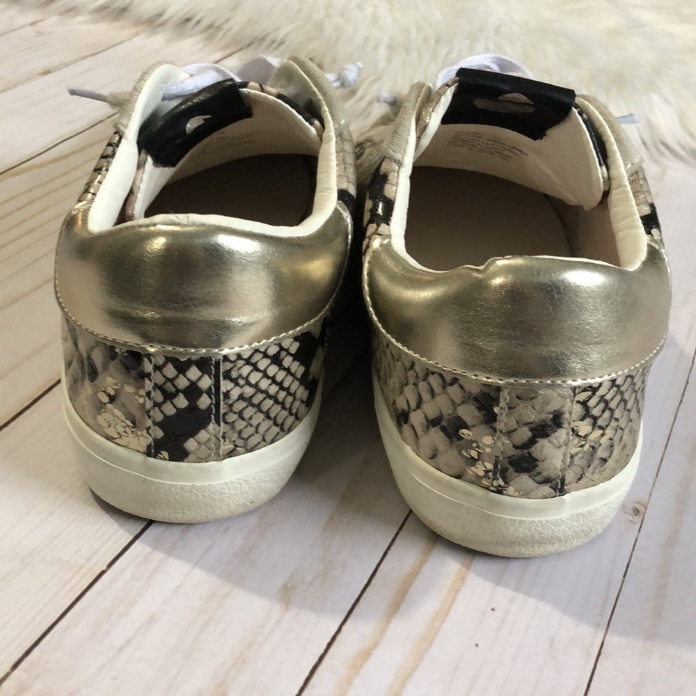 Steve Madden Pursued snake print sneakers size 10 - Picture 5 of 13